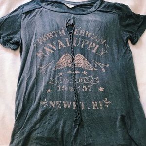 5 for $25/ Distressed Vintage Inspired Graphic Tee